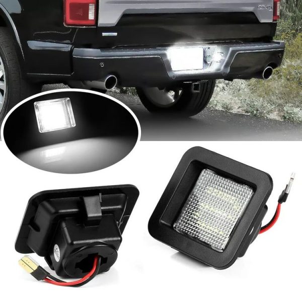 2pcs For 2015 Ford F-150 Raptor LED License Plate Light - Image 5