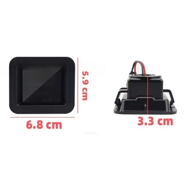 2pcs For 2015 Ford F150 Raptor LED License Plate Light - Image 3