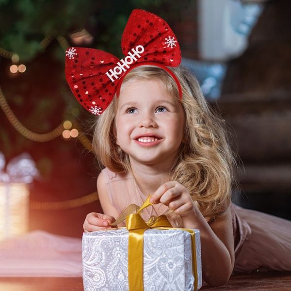 Christmas Party Decoration Headband Children Festival Hair Accessories, Color: Spiral Christmas Tree - Image 4