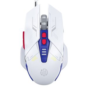 Inphic W9P Glowing Computer Gaming Wired Mouse (Silent Version)