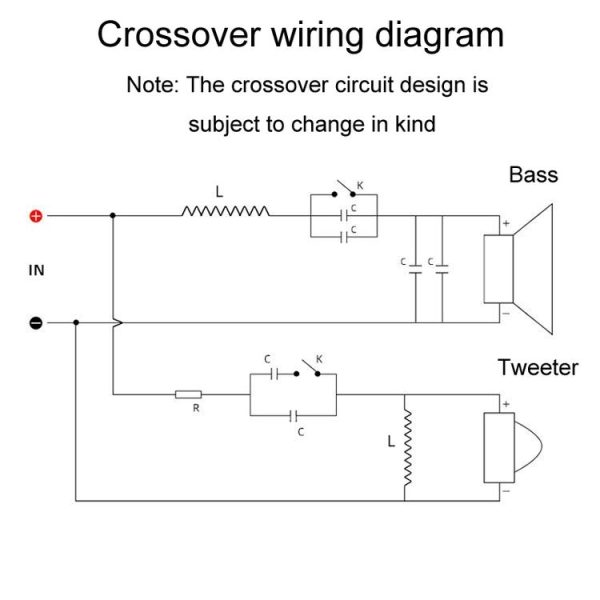 WEAH-206 High And Low 2-Way Audio Divider Bookshelf Speaker Crossover - Image 8