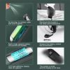 High-Precision Portable Alcohol Tester Rechargeable Breathalyzer With LCD Display (Black) - Image 3