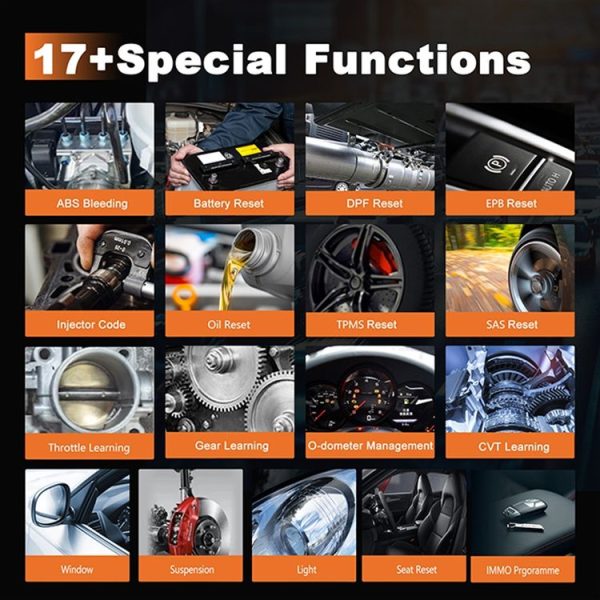 HUMZOR OBD Full System Mobile Phone Bluetooth 5.2 Car Fault Detector - Image 5