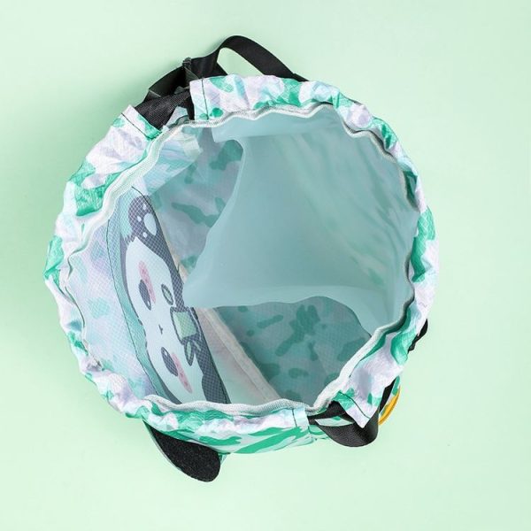 Childrens Cartoon Swimming Bag Wet and Dry Separate Waterproof Storage Bag Portable Beach Backpack, Style: Large Astronaut - Image 4