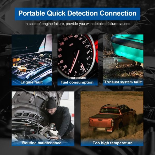 HUMZOR OBD2 Bluetooth 5.2 Car Fault Diagnostic Instrument - Image 7