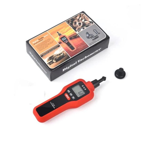 Xinsite HT-522 LCD Digital Tachometer 100, 000 PPM Non-Contact Speed Meter - Image 8