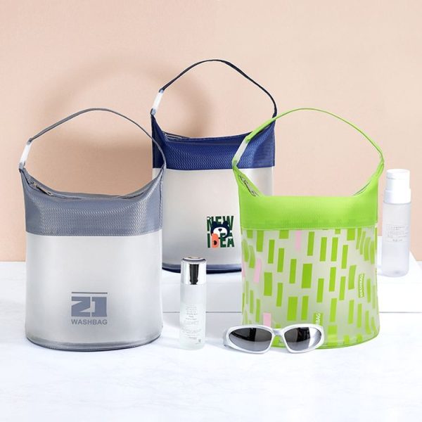 Outdoor Traveling Waterproof Swimming Bag Portable Toiletry Organizer Pack (Green) - Image 2
