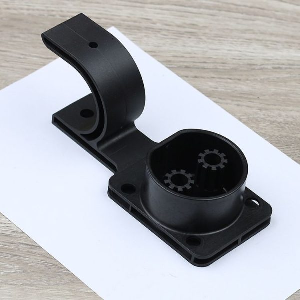 Electric Vehicle Charging Pile Hanging Wire Fixing Bracket (Black) - Image 4