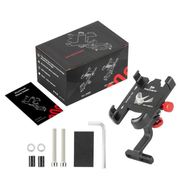 PROMEND SJJ-297B Handlebar Stand Model Bicycle Phone Holder Universal Aluminum Alloy Electric Bike Mount - Image 9