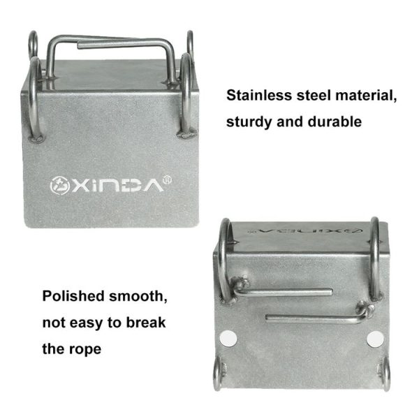 XINDA HH-9784 H-series Rope Guards High-altitude Work Rope Protector (Stainless Steel) - Image 3