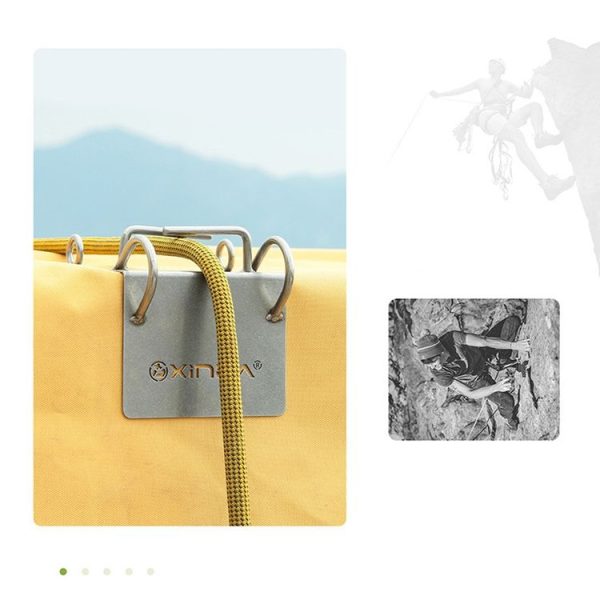 XINDA HH-9784 H-series Rope Guards High-altitude Work Rope Protector (Stainless Steel) - Image 5