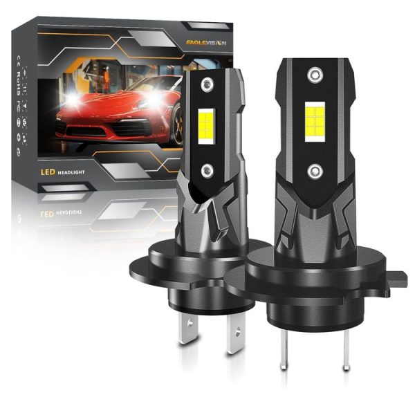 Car Universal Direct Plug LED Headlight Retrofit Bulb, Specifications: H7 - Image 11