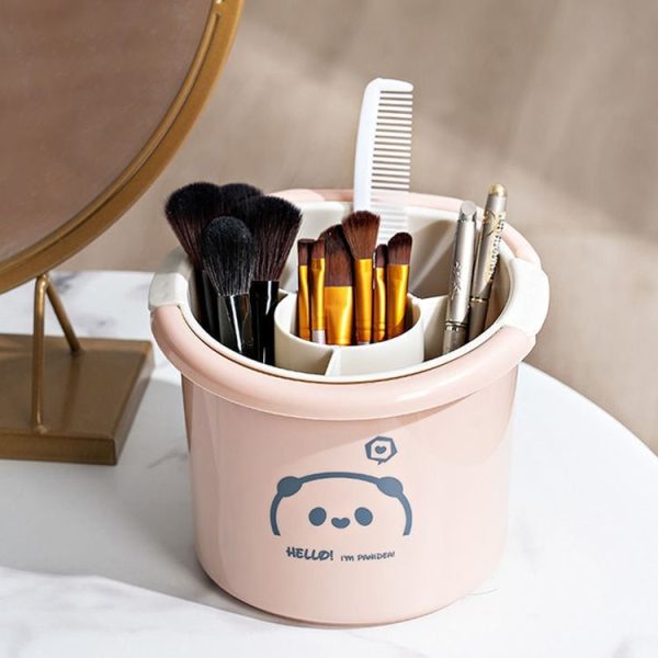 Multifunctional Household Chopsticks Spoon Storage Rack Double-layer Kitchen Drain Holder (Dark Blue) - Image 6