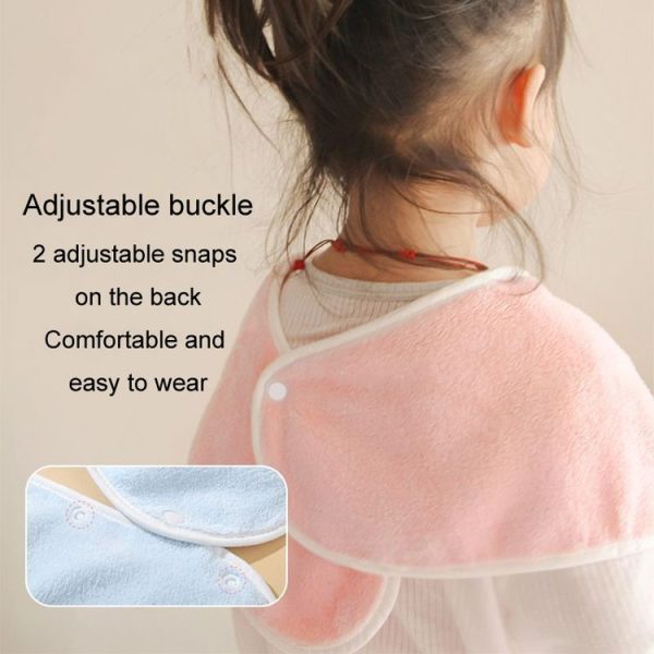 Children Wash Towel Brushing Baby Bib Not Wetsuit Multifunctional Facial Washing Towel, Color: Gray Plane - Image 9