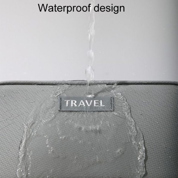 Portable Storage Wash Bag Traveling Wet And Dry Cosmetic Pack, Style: Black Small - Image 5