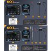 FNIRSI 2 In 1 Mini Portable Digital Oscilloscope Signal Generator, Set: Standard - Image 10