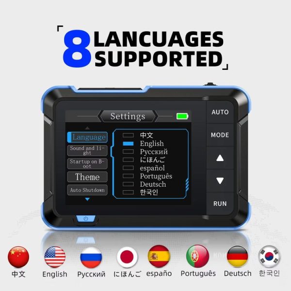FNIRSI 2 In 1 Mini Portable Digital Oscilloscope Signal Generator, Set: Standard - Image 3
