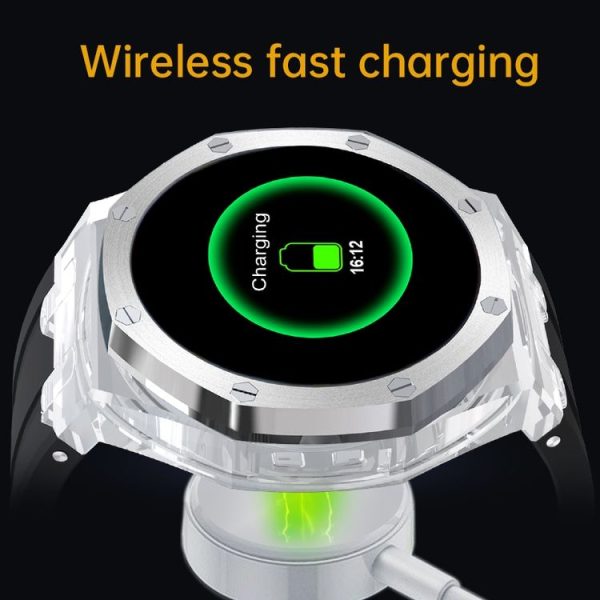 WS-37 1.43-Inch AMOLED IP67 Waterproof Health Monitoring Bluetooth Call Smart Watch (White) - Image 14