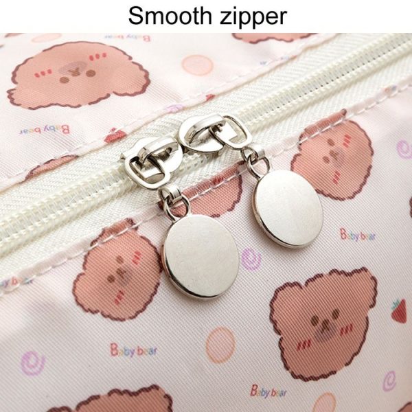 Traveling Large Capacity Underwear Storage Bag Cute Portable Travel Bra Bags, Style: Cherry - Image 7