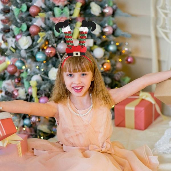 3D Cartoon Christmas Headband Christmas Party Decorations, Color: Clown Hat - Image 6