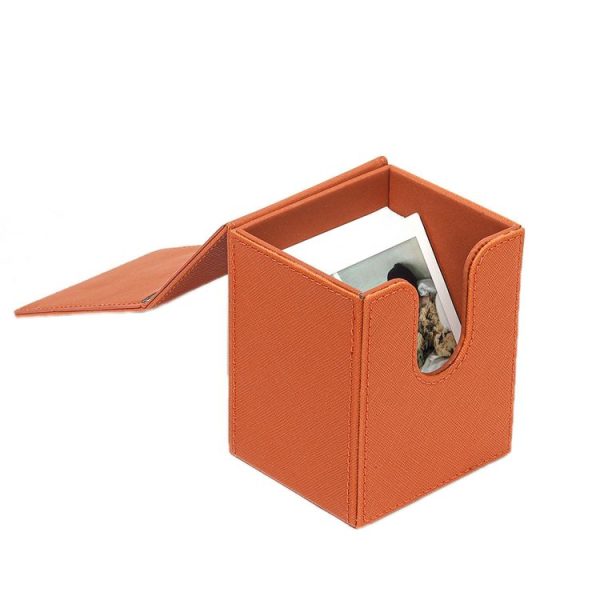 Portable Photo Display Storage Game Card Box For SQ (Brown) - Image 4