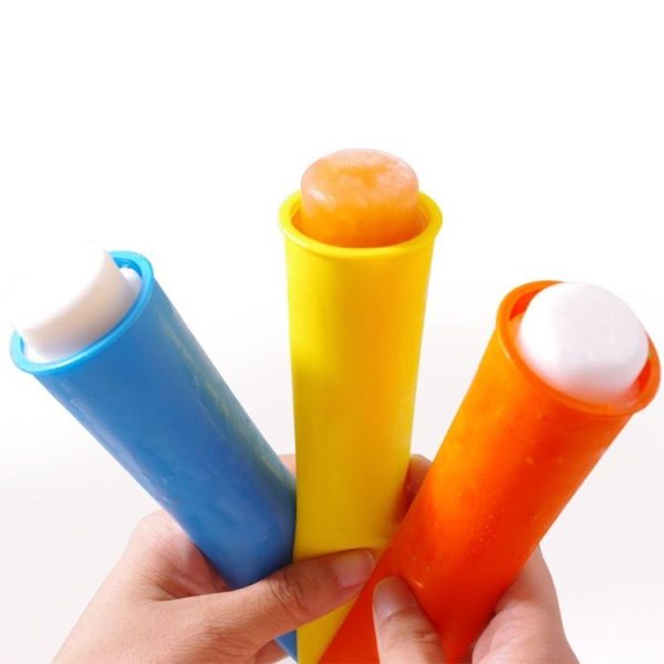 6Colors / Set Food Grade Long Silicone Popsicle Ice Cream Molds - Image 7