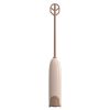 Handheld Electrical Milk Powder Mixer Children Complementary Food Making Stirring Stick (Brown)
