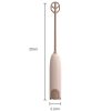 Handheld Electrical Milk Powder Mixer Children Complementary Food Making Stirring Stick (Brown) - Image 3