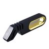 4 In 1 Knife Sharpener 4-Stage Kitchen Quick Sharpening Stone Manual Sharpening Tool (Dark Blue)