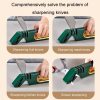 4 In 1 Knife Sharpener 4-Stage Kitchen Quick Sharpening Stone Manual Sharpening Tool (Dark Blue) - Image 10
