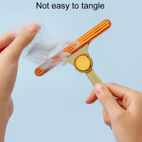 Pet Hair Removal Brush Household Sticky Hair Cleaner (Gold) - Image 5