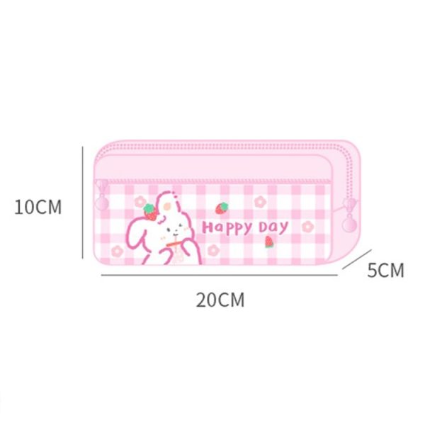 Large Capacity Multi-layer Waterproof Pencil Case Cartoon Pencil Case (Yellow) - Image 2