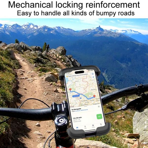 YYS-610 Upper And Lower Linkage Motorcycle Mountain Bike Riding Navigation Bracket - Image 7