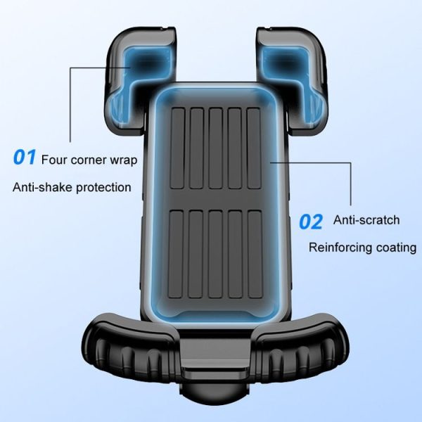 YYS-680 Motorcycle Mountain Bike Shock And Shaking Absorbing Riding Navigation Stand - Image 3