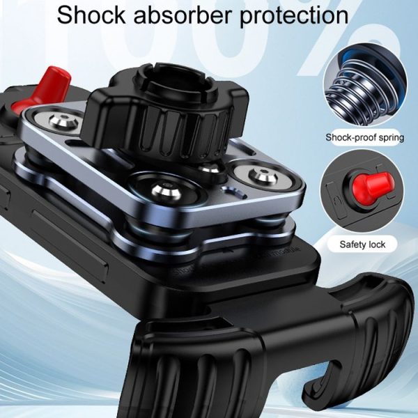YYS-680 Motorcycle Mountain Bike Shock And Shaking Absorbing Riding Navigation Stand - Image 4