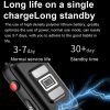 Smart Watch Ring ECG Temperature Heart Rate Blood Pressure Health Bluetooth Talking Watch, Color: Black Silicone - Image 20