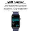 Smart Watch Ring ECG Temperature Heart Rate Blood Pressure Health Bluetooth Talking Watch, Color: Black Silicone - Image 7