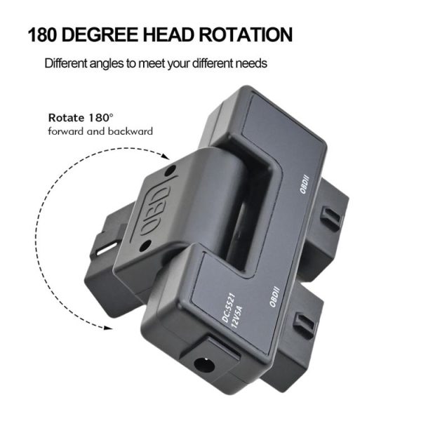 H015 OBD2 Automotive Universal 16Pin 1 To 2 Adapter - Image 4
