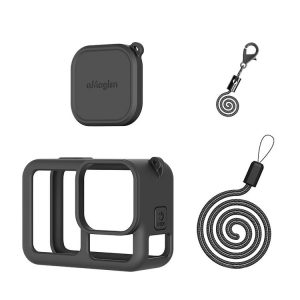 GoPro HERO13 Black AMagisn Silicone Case Protective Cover (Black)