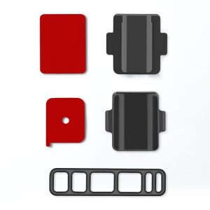 Automotive Removable ETC Slide Bracket Car Anti-Drop Holder, Color: Black