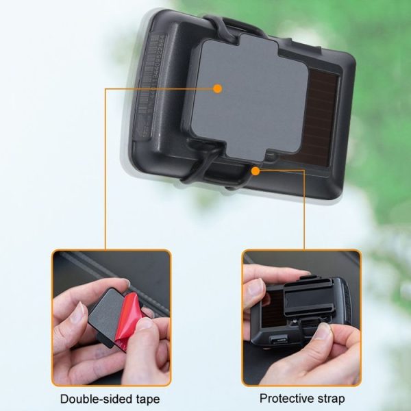 Automotive Removable ETC Slide Bracket Car Anti-Drop Holder, Color: Black - Image 5