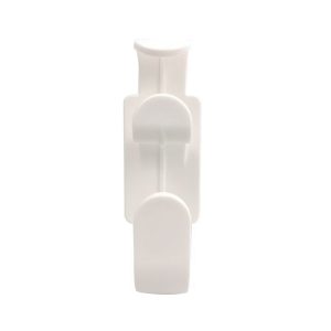 ABS Plastic Hooks Self-adhesive Ventilator Line Hook (White)