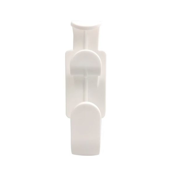 ABS Plastic Hooks Self-adhesive Ventilator Line Hook (White)