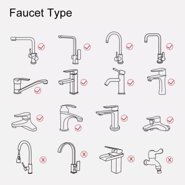 3 Gear Water Outlet Pull-out Anti-splash Kitchen Faucet Cold and Hot Household Swivel Washbasin Sink Faucet - Image 10