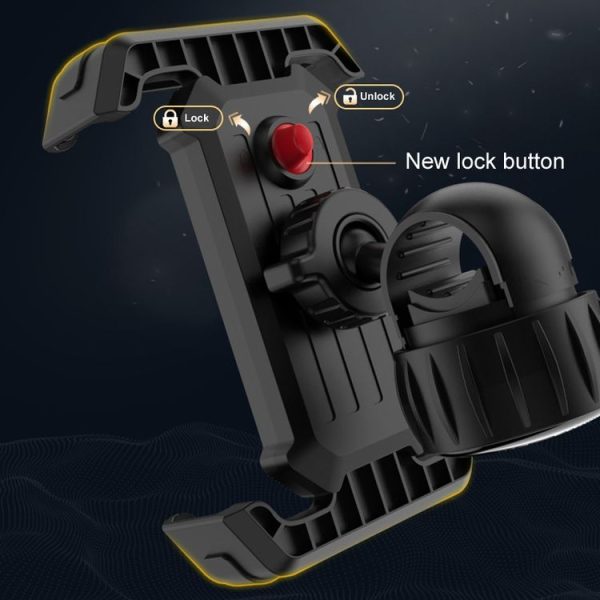 YYS-573 Motorcycle Bicycle Riding Navigation Cell Phone Holder - Image 7