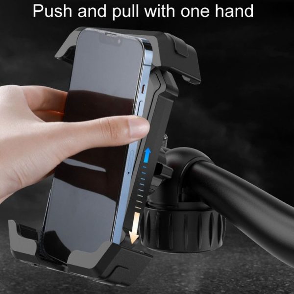 YYS-573 Motorcycle Bicycle Riding Navigation Cell Phone Holder - Image 9