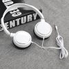 JTY-071 3.5mm Wired Headphones Foldable Music Piano Headsets Without Mic White - Image 2
