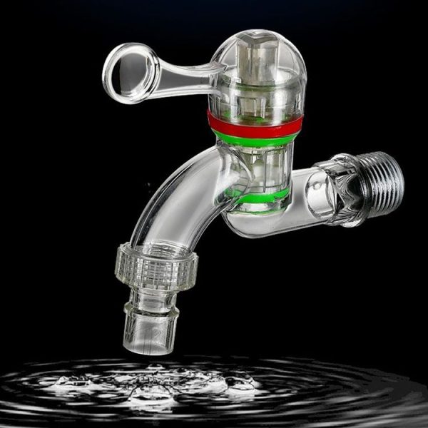2pcs 4-points 20mm Plastic Transparent Faucet Household Anti-freezing Water Catch Hose - Image 7