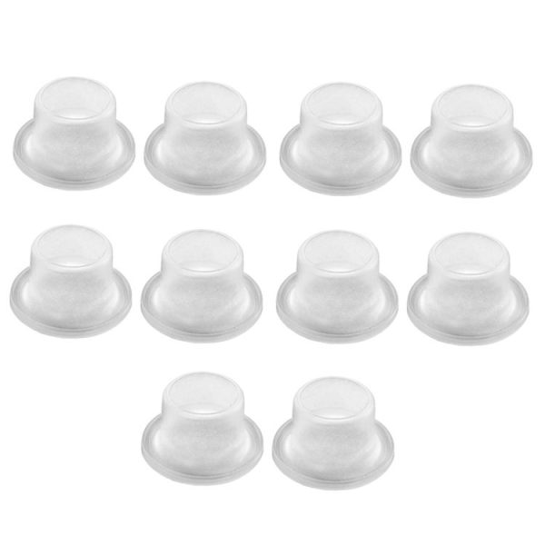 10pcs Silicone Cover Safety Gasket Faucet Valve 4 Points Connector Waterproof Sealing Ring Gasket