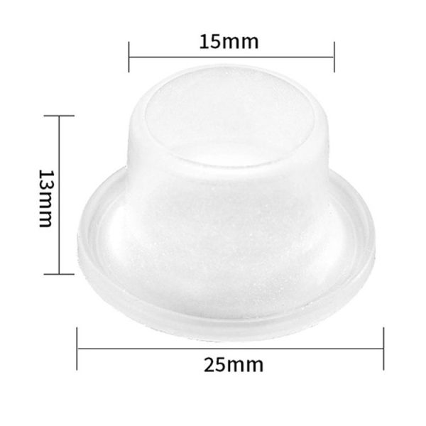 10pcs Silicone Cover Safety Gasket Faucet Valve 4 Points Connector Waterproof Sealing Ring Gasket - Image 7